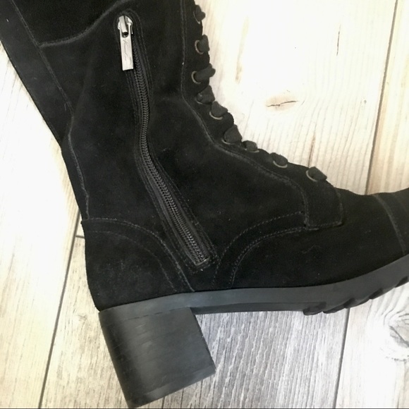 Kenneth Cole Lace Up Boots - Picture 2 of 5
